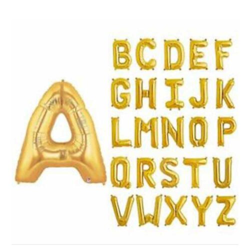 Each letter Balloon By Black Petals flower Shop Dubai