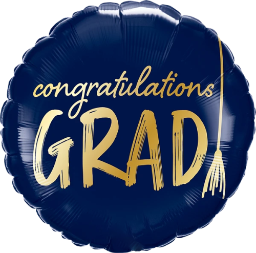 Congratulations Grad Tassel Balloons By Black Petals flower Shop Dubai