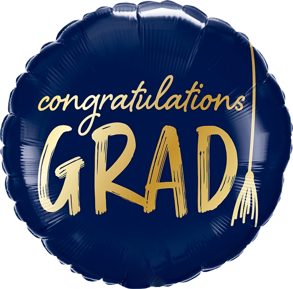 Congratulations Grad Tassel Balloons By Black Petals flower Shop Dubai