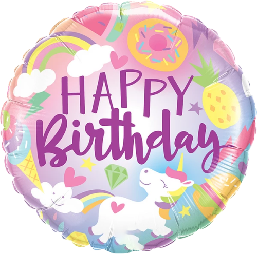 Fantastical Fun Birthday Balloon By Black Petals Flower Shop Dubai